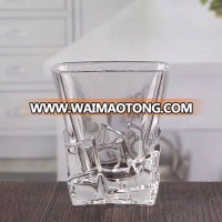 Wholesale Unique Iceberg Whiskey Glasses Wine Accessories Luxury Crystal Glasses Set